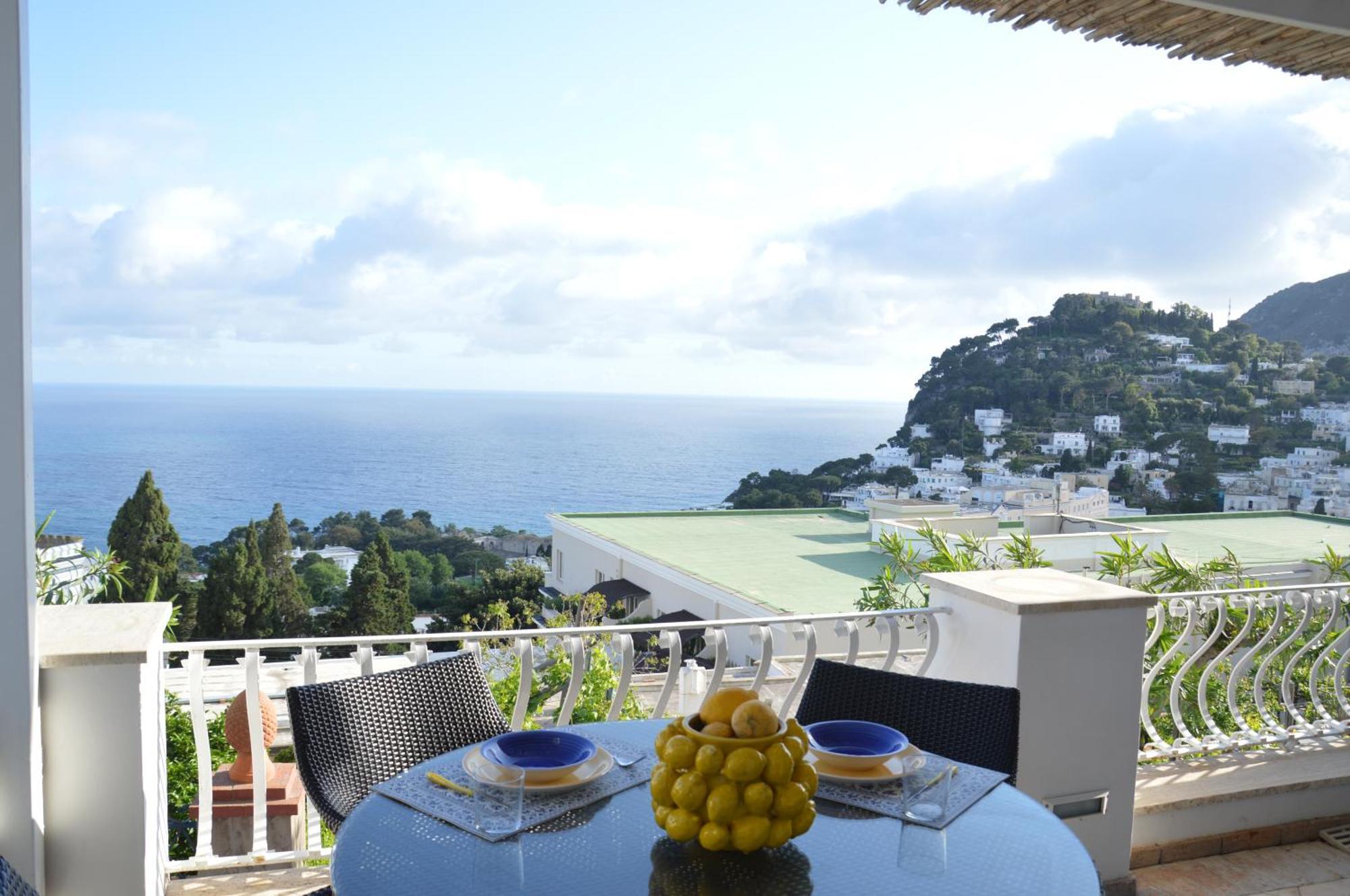 Villa La Panoramica 3 Camere 3 Bagni กาปรี ภายนอก รูปภาพ