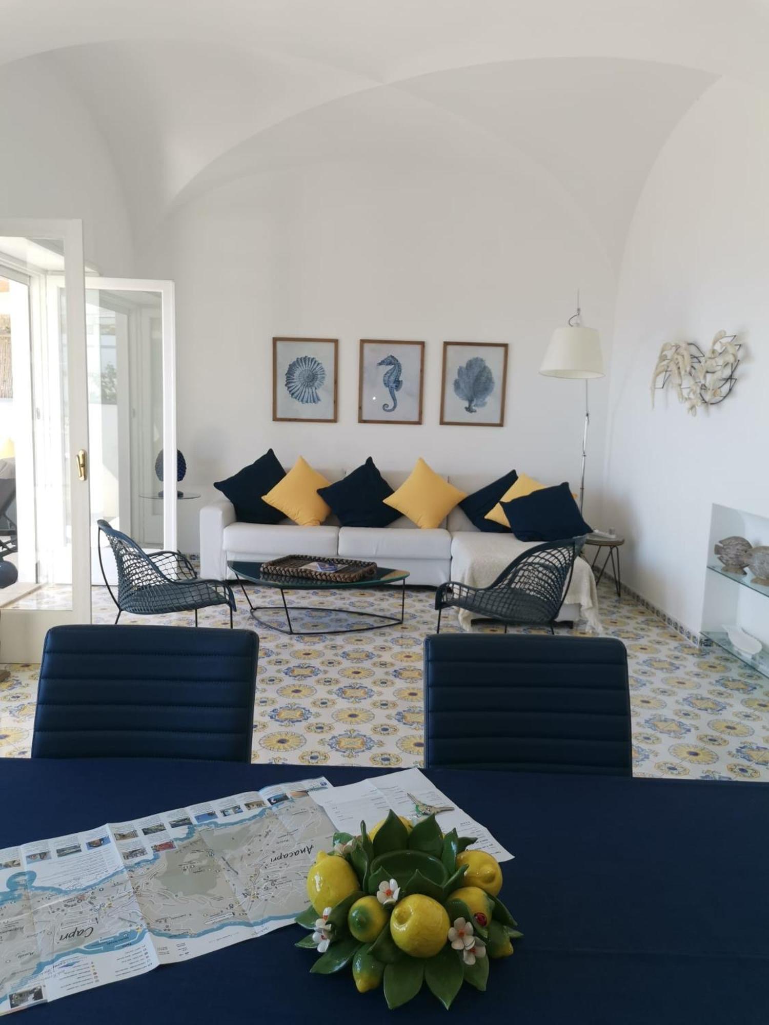 Villa La Panoramica 3 Camere 3 Bagni กาปรี ภายนอก รูปภาพ