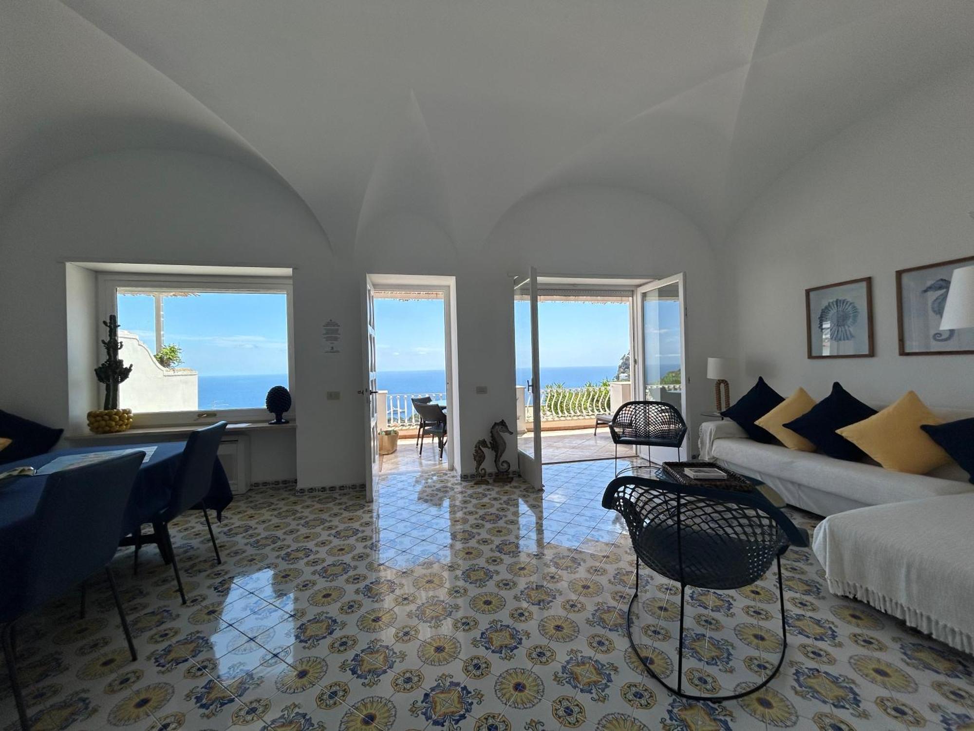 Villa La Panoramica 3 Camere 3 Bagni กาปรี ภายนอก รูปภาพ